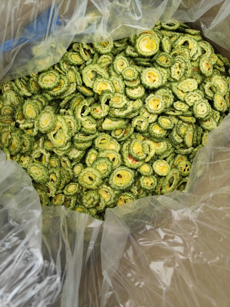 火爆苦瓜脆片，vf苦瓜片，低温脱水苦瓜脆片