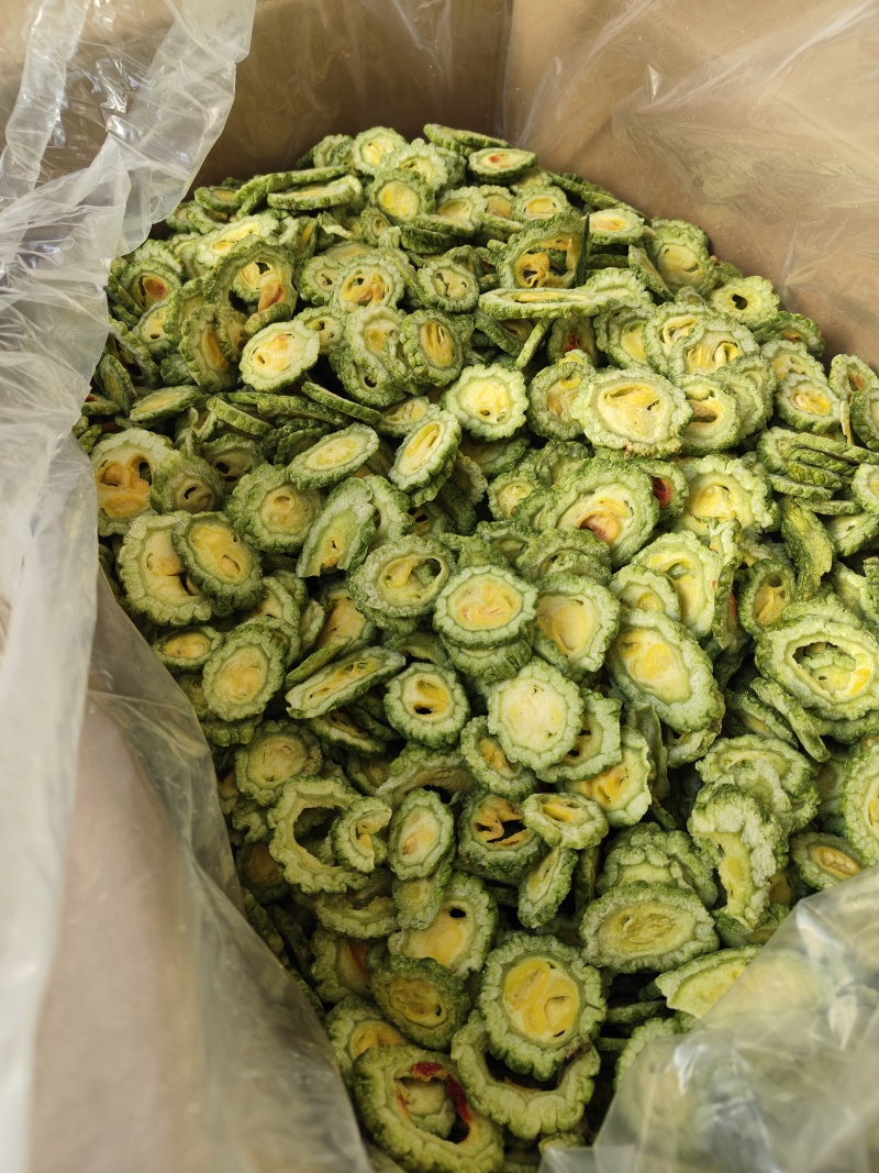 火爆苦瓜脆片，vf苦瓜片，低温脱水苦瓜脆片