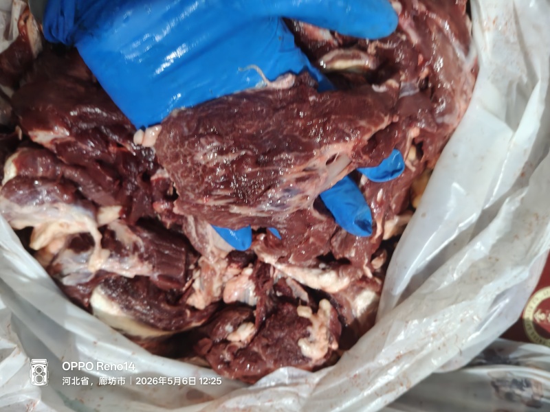 大块儿牛碎肉，核桃肉