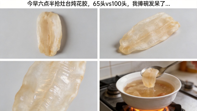 鸡蛋胶，花胶