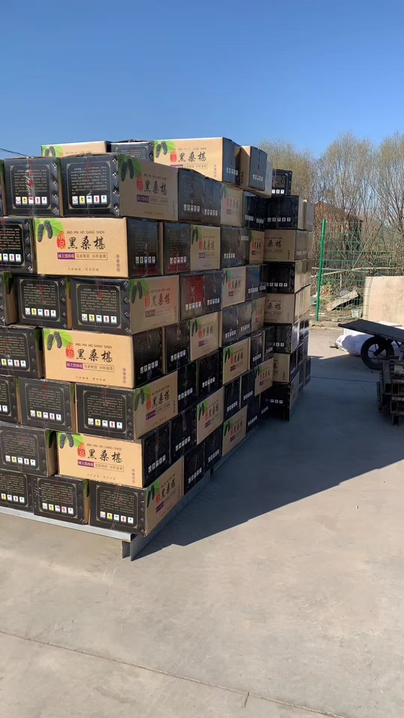 桑椹果干超高花青素自然晾晒无硫无沙