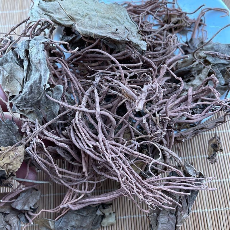 秦岭野生细辛全草干货金耳环正宗野生土细辛南细辛一块瓦苕叶