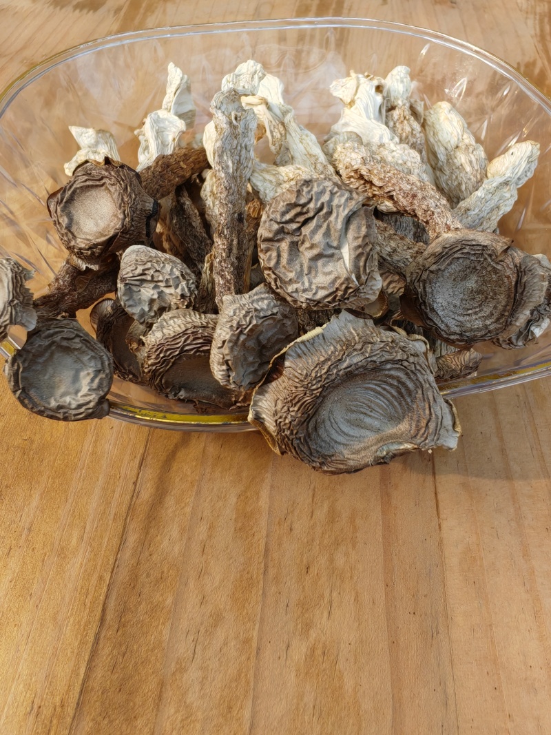 精品鹿茸菇干货质量好价格低无硫熏无沙去根净重发货