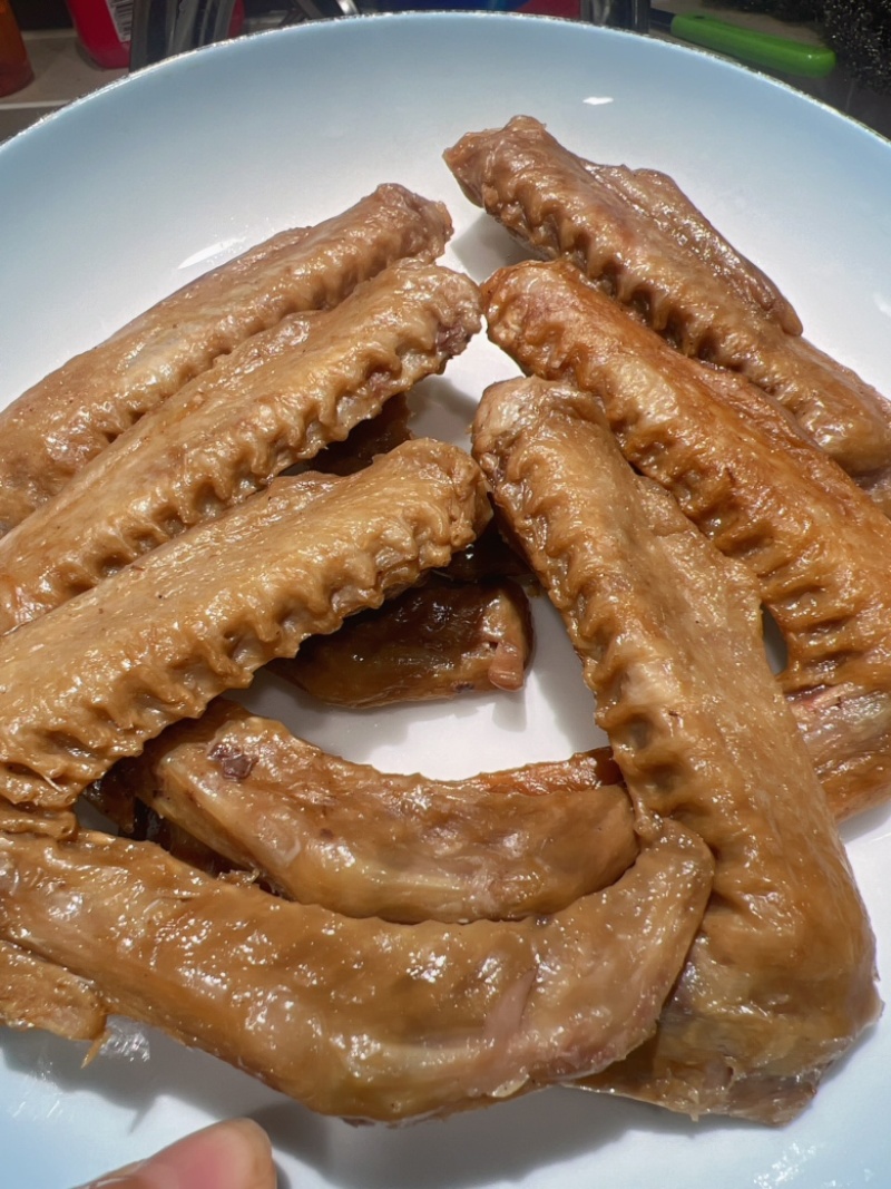 卤水翅地摊电商批发卤水鸭翅鹅翅卤味鸭翅泡鸭翅熟食
