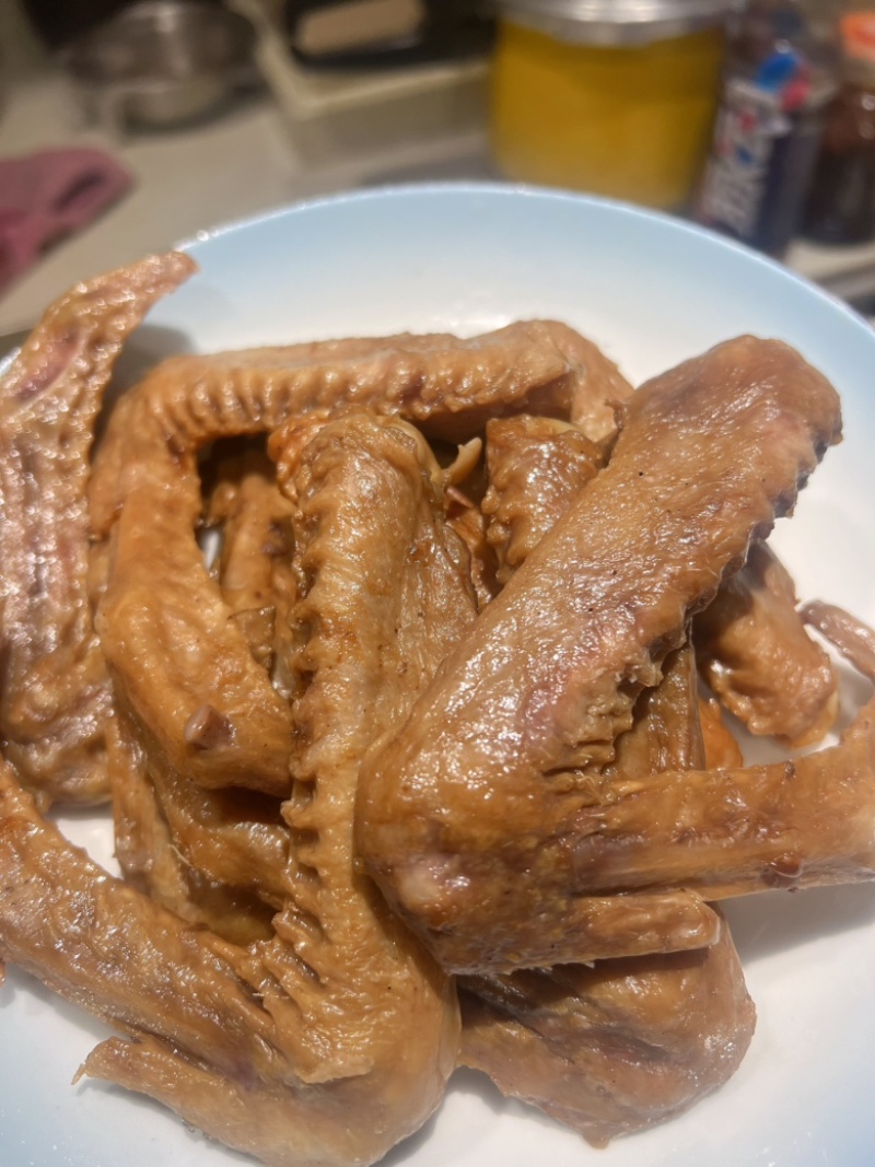 卤水翅地摊电商批发卤水鸭翅鹅翅卤味鸭翅泡鸭翅熟食