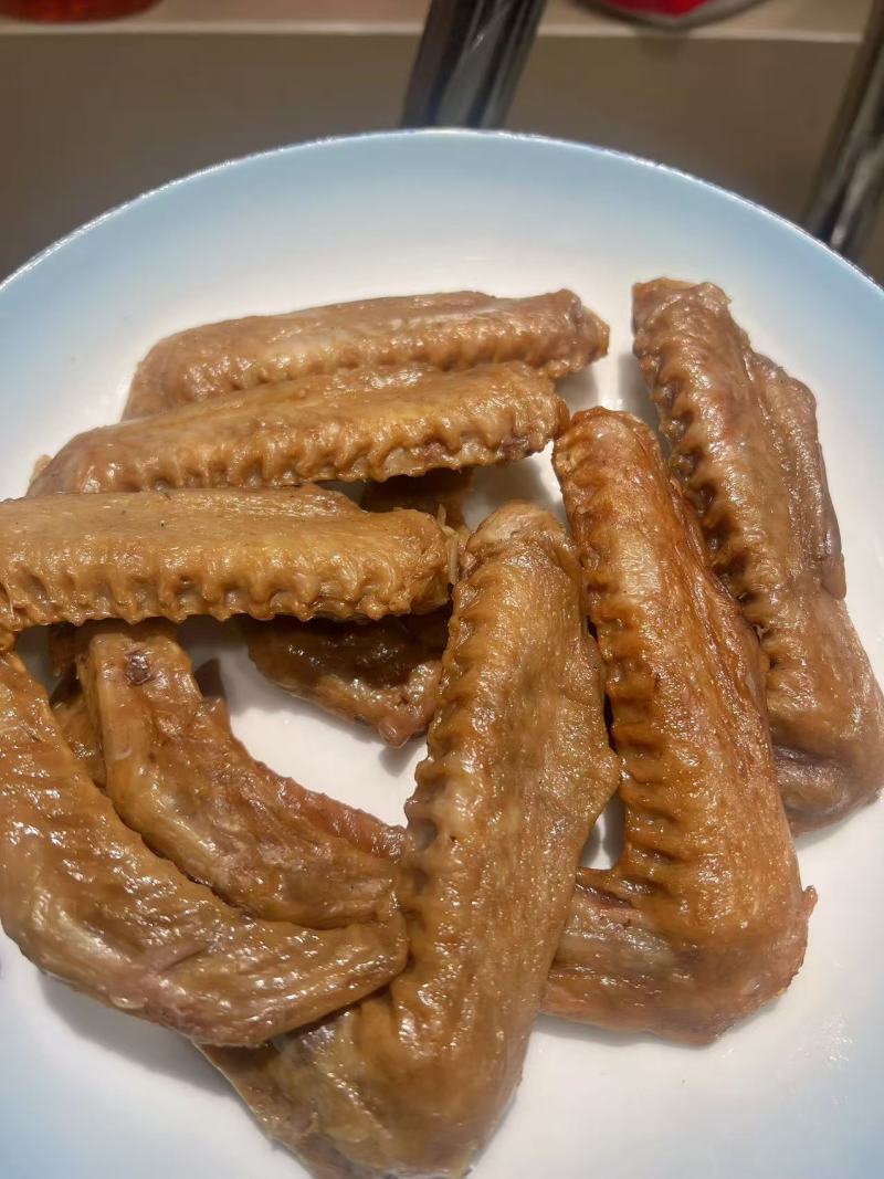 卤水翅地摊电商批发卤水鸭翅鹅翅卤味鸭翅泡鸭翅熟食