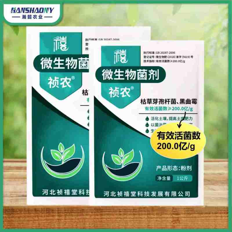 高含量微生物菌剂复合菌种改良土壤壮苗农用肥料