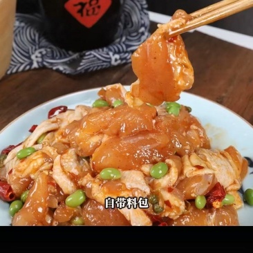去骨鲜炒鸡280克肉包20酱料，两种口味