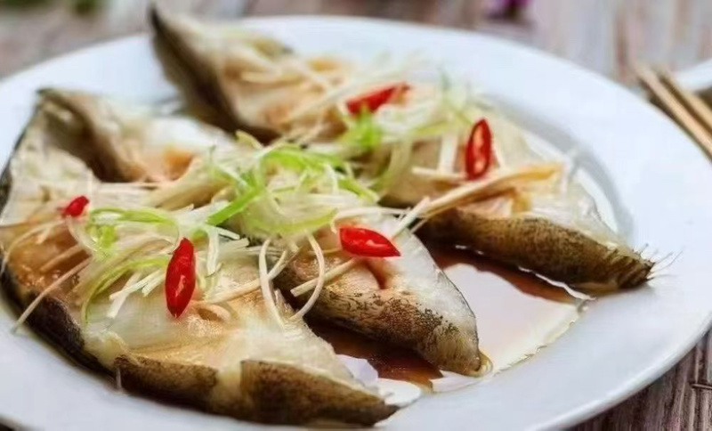 深海鳕鱼片红烧清蒸干煎酒店供应鳕鱼排
