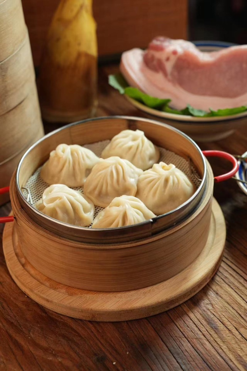 手工老面小笼包