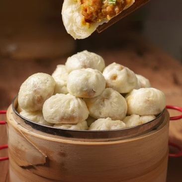 手工老面小笼包
