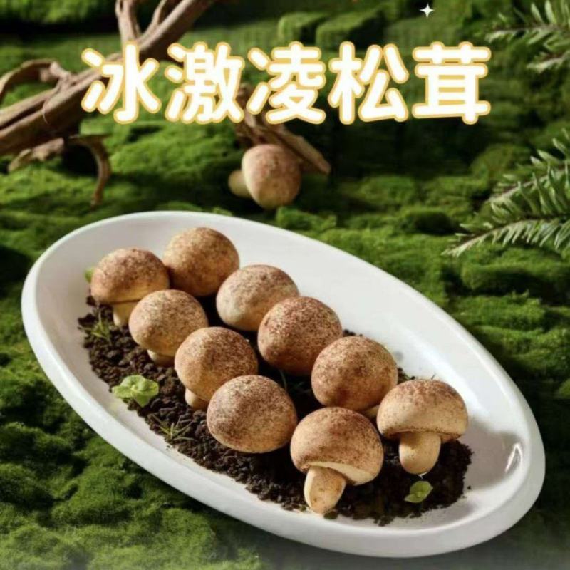 新品**：冰激凌松茸不忘初心做品质健康·营养·美味