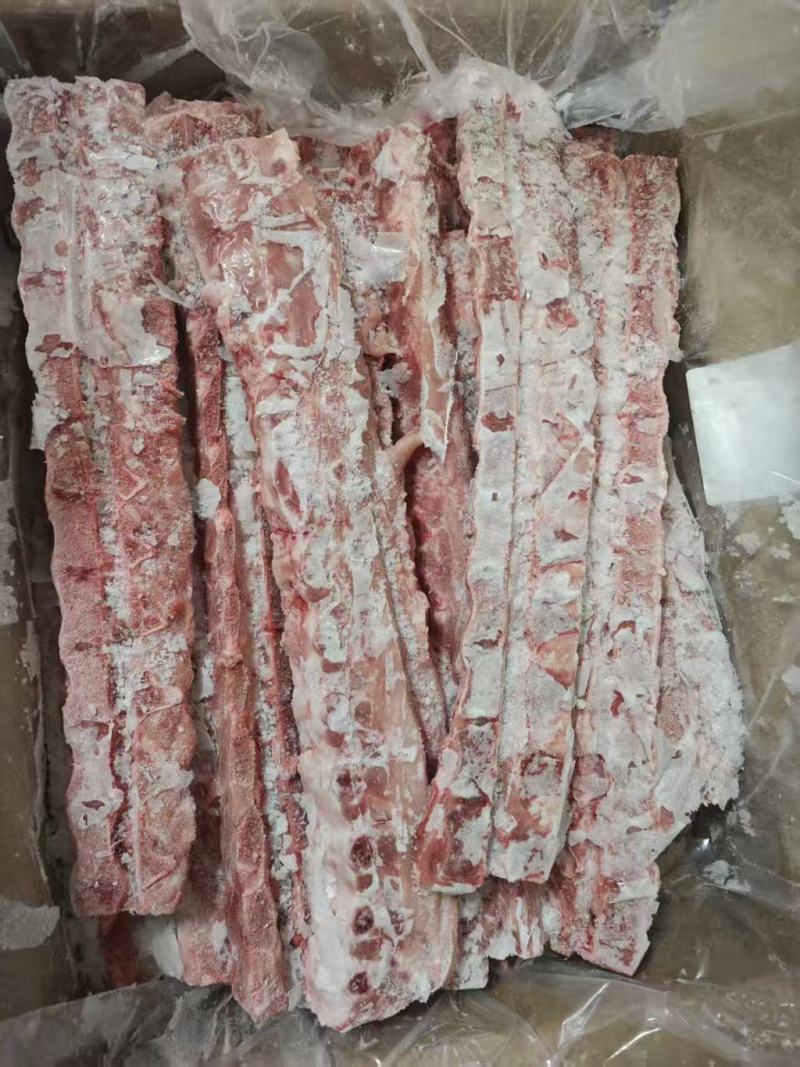 新鲜猪背骨