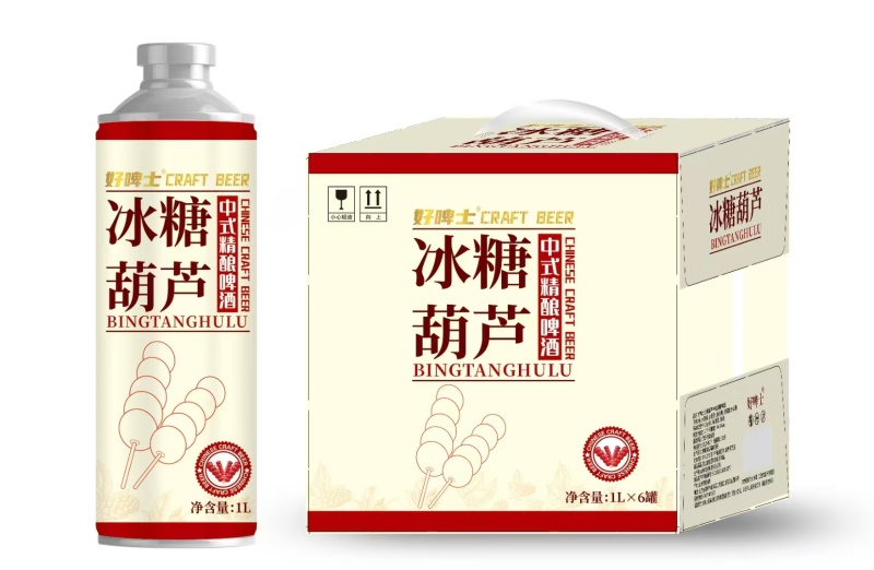 1升装果啤