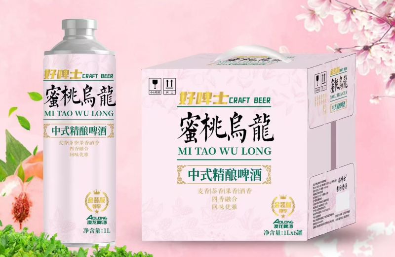 1升装果啤
