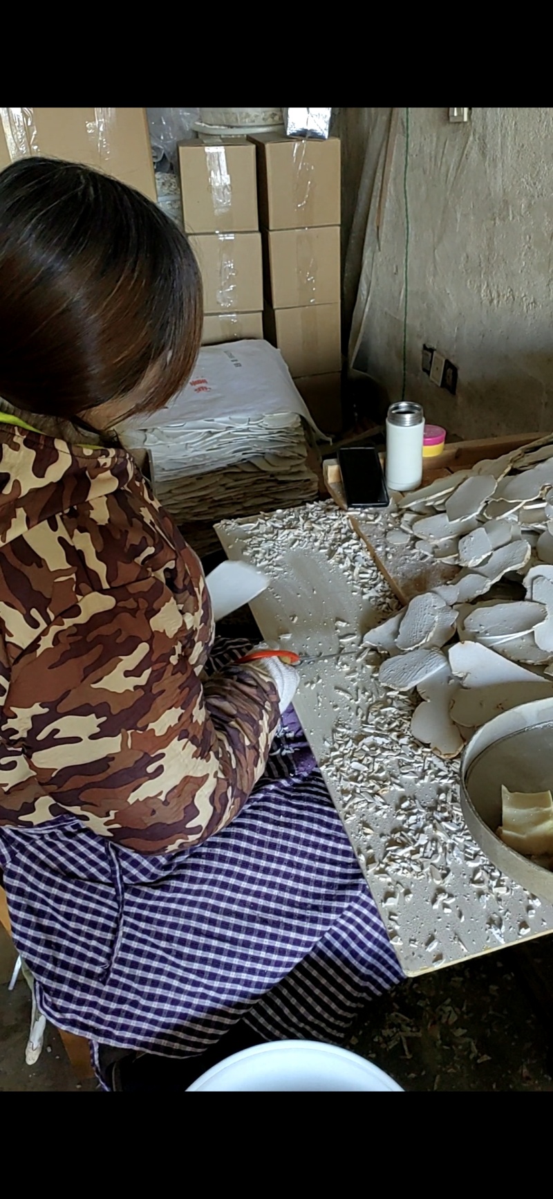正宗岳西无硫茯苓大白片生切生晒
