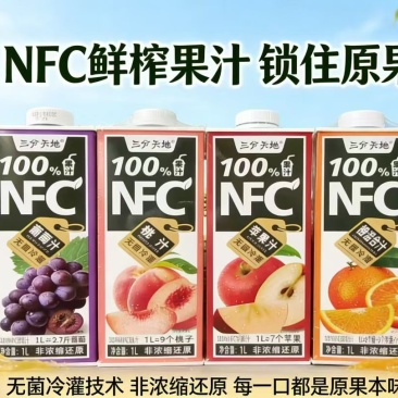 100%NFC果汁