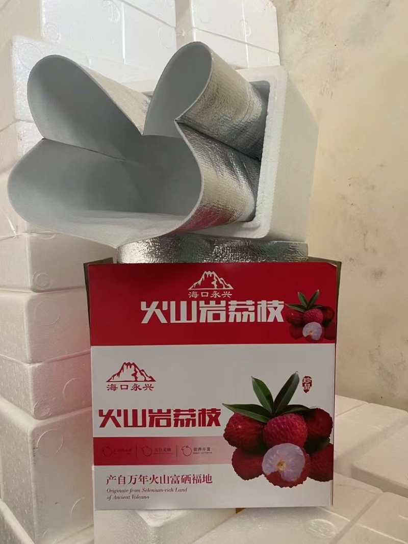 海口永兴火山荔枝王接电商团购代发原产地直发