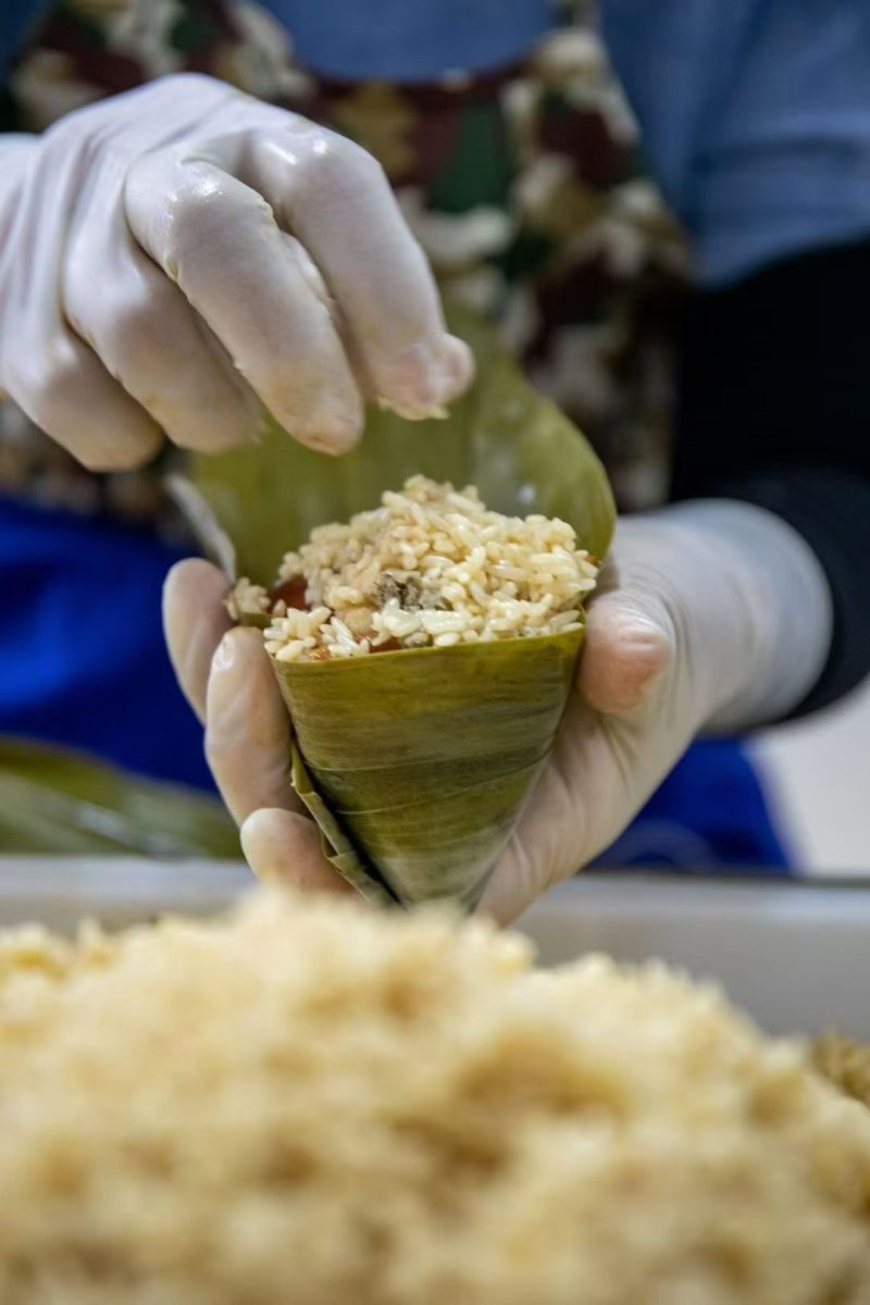 海鲜粽子