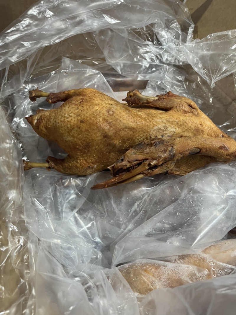 全熟脆皮鸭可地摊商超餐饮可视频看货现货供应