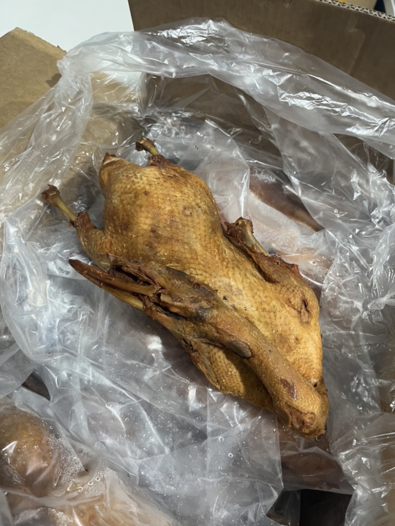 全熟脆皮鸭可地摊商超餐饮可视频看货现货供应