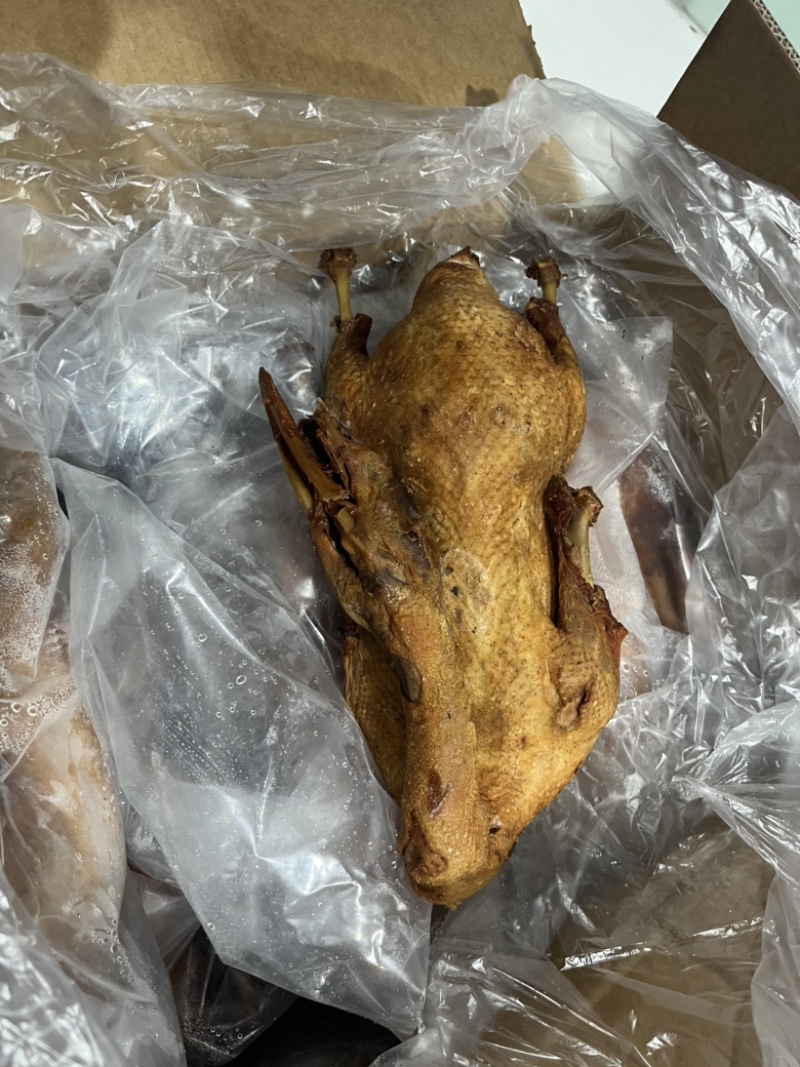 全熟脆皮鸭可地摊商超餐饮可视频看货现货供应