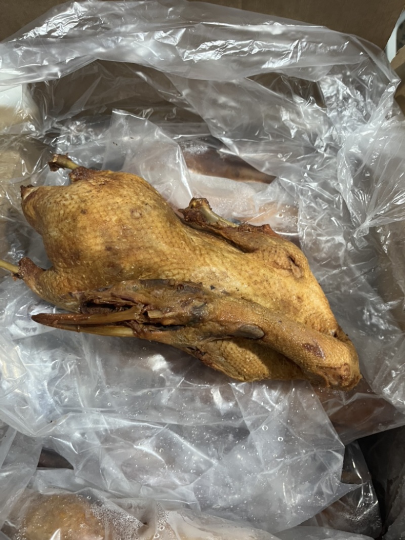 全熟脆皮鸭可地摊商超餐饮可视频看货现货供应