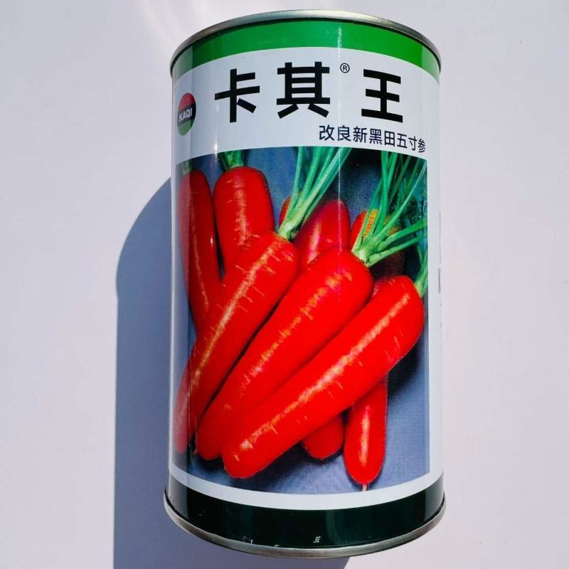 卡其王胡萝卜种子改良新黑田五寸参三红耐热脆甜高产春秋蔬菜