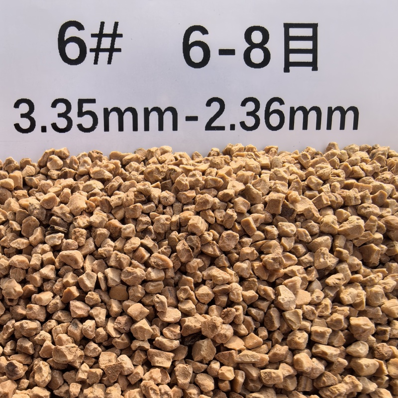 核桃壳厂家核桃壳磨料抛光喷砂清洁除积碳核桃砂
