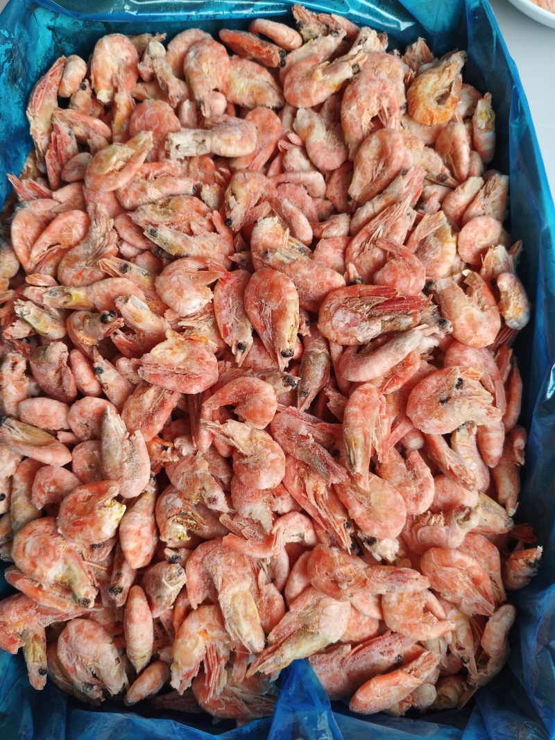 头籽北极甜虾虾残虾，150+正规格，非常实惠，