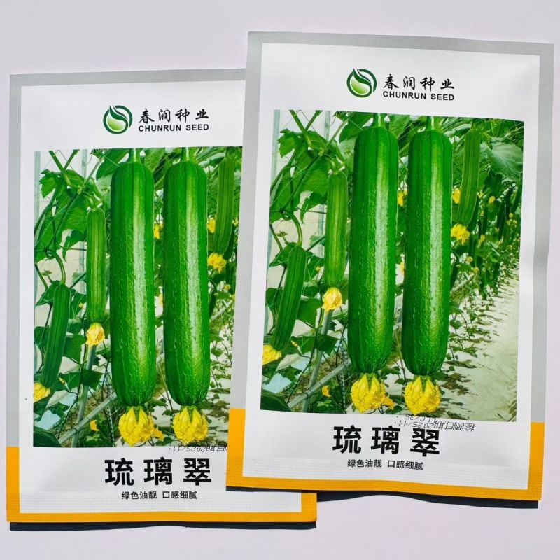 基地专用油皮丝瓜种籽耐褐变肉厚味浓商品性好结果多丝瓜种籽