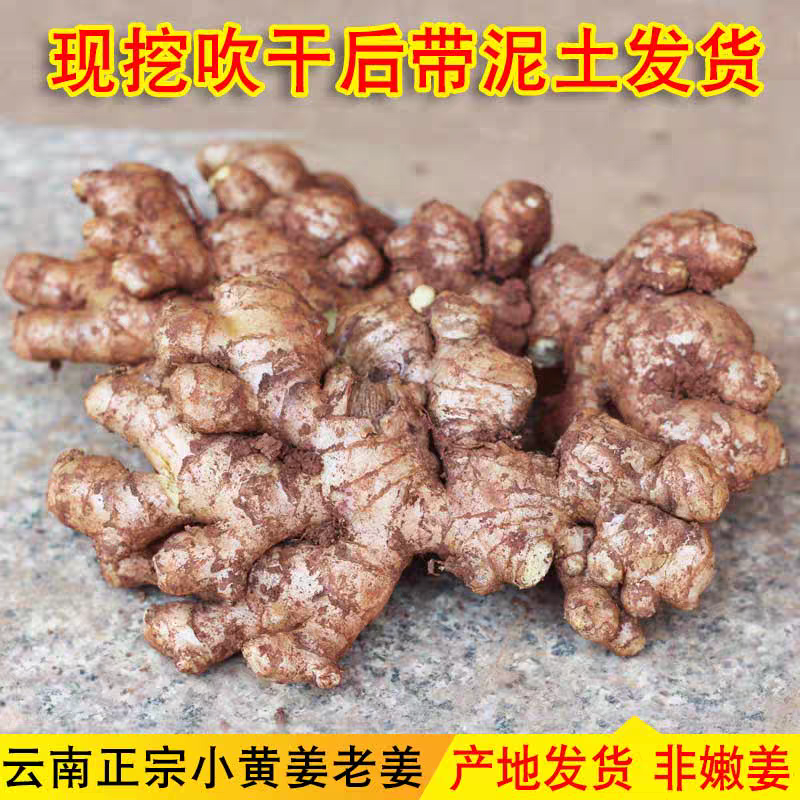 （云南小黄姜）一件代发/电商货源/淘宝，抖音，团购发货