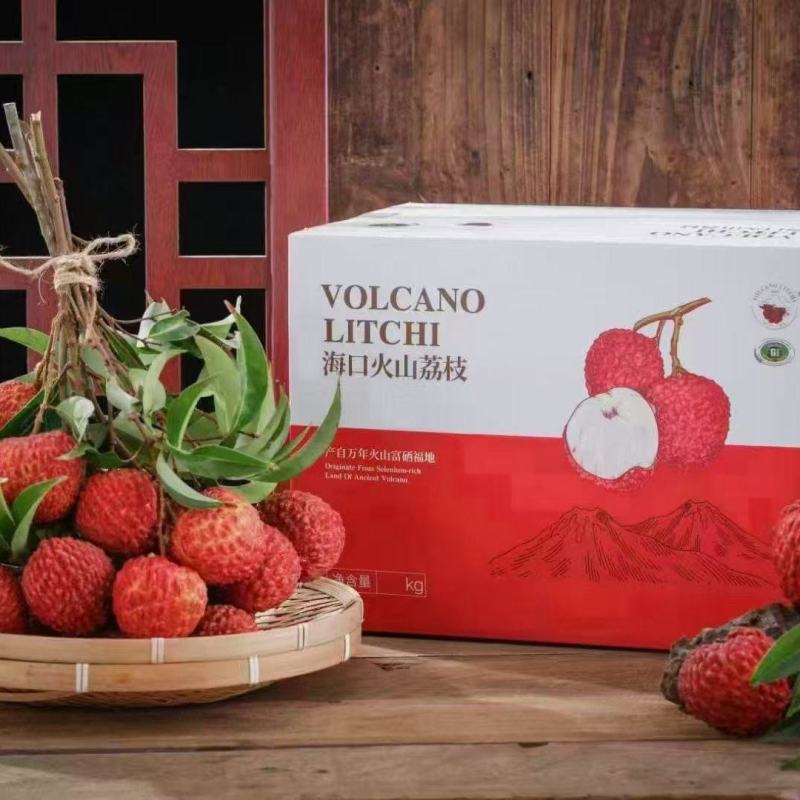海南海口市荔枝火山岩荔枝王/可走一件代发/货源稳定