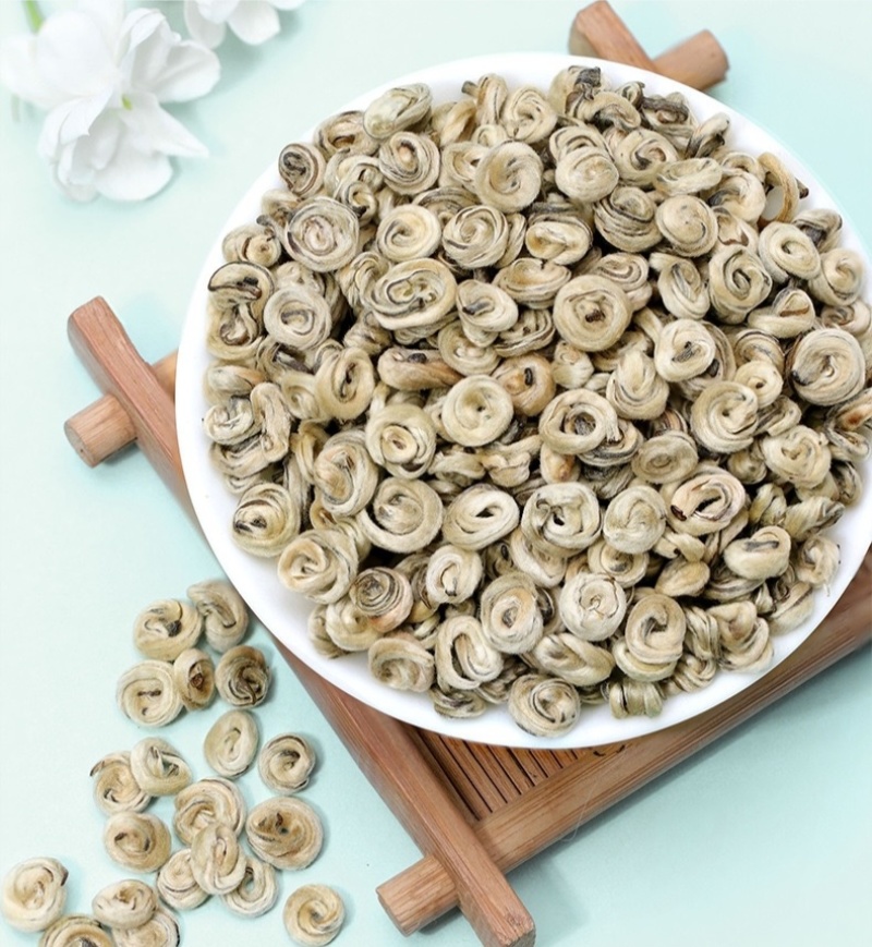茉莉花茶白玉螺