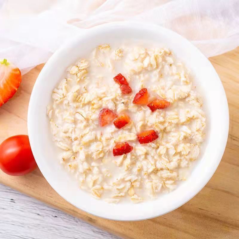 纯燕麦片无蔗糖即食营养代餐正宗纯燕麦片