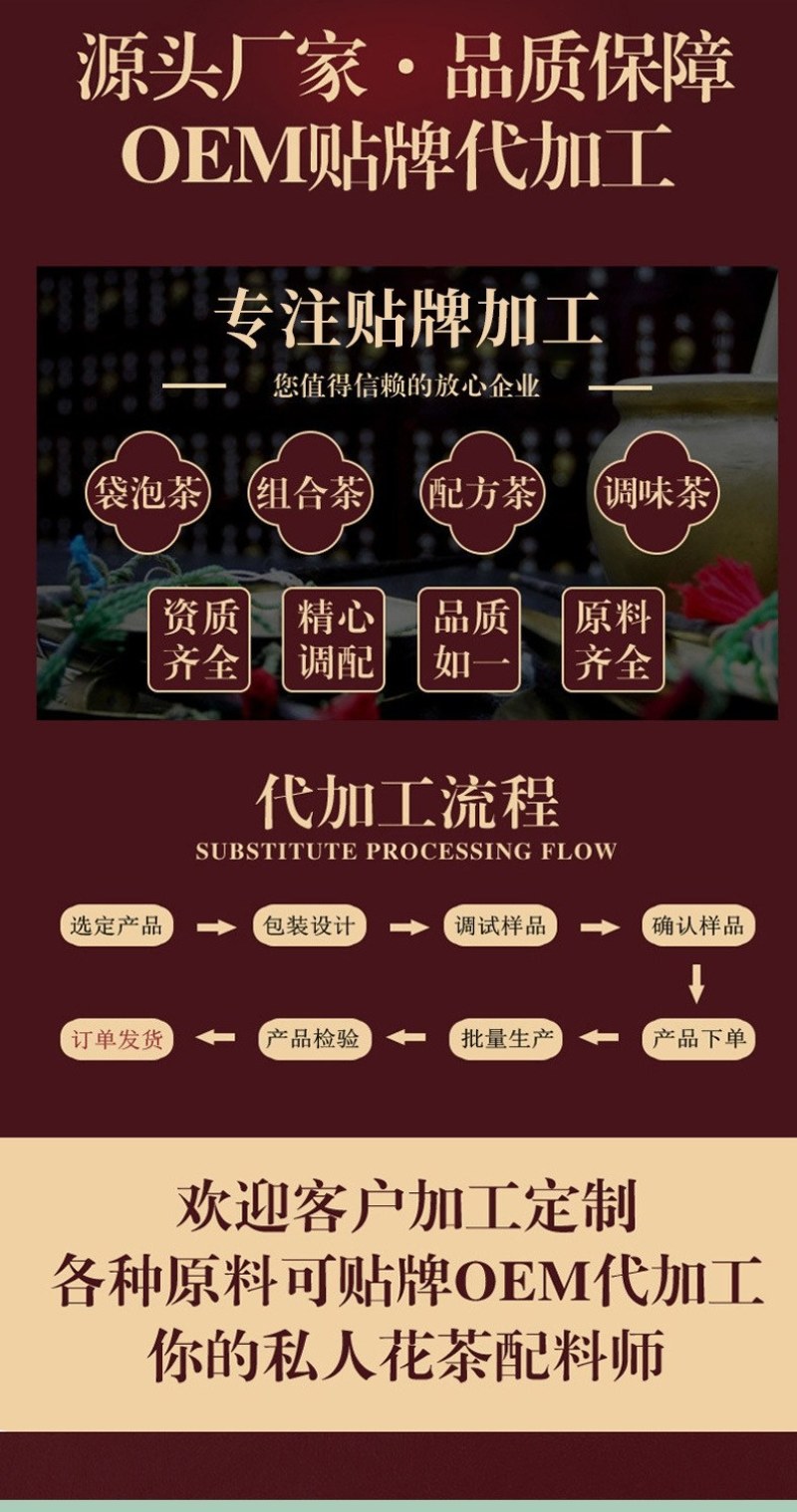 人参五宝茶十宝茶五保茶男人养肾养生滋补组合茶包OEM代加