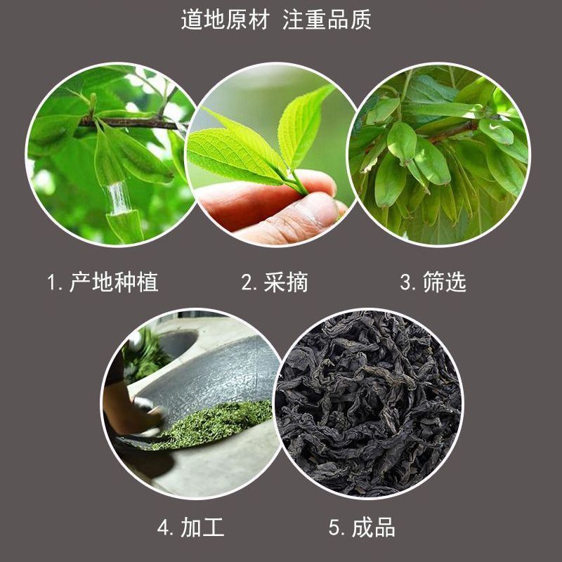 杜仲叶子茶张家界野生杜仲叶茶***嫩叶嫩芽杜仲茶叶