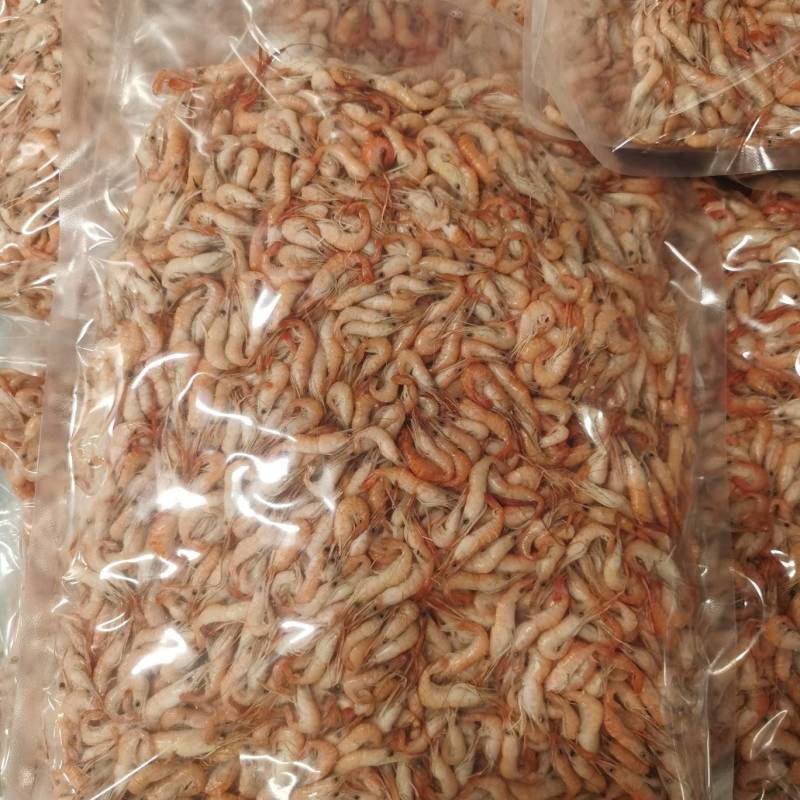 微山湖生态河虾焯水保鲜