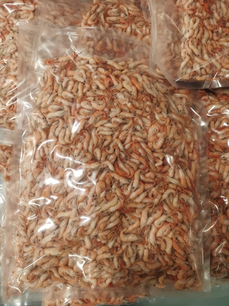 微山湖生态河虾焯水保鲜