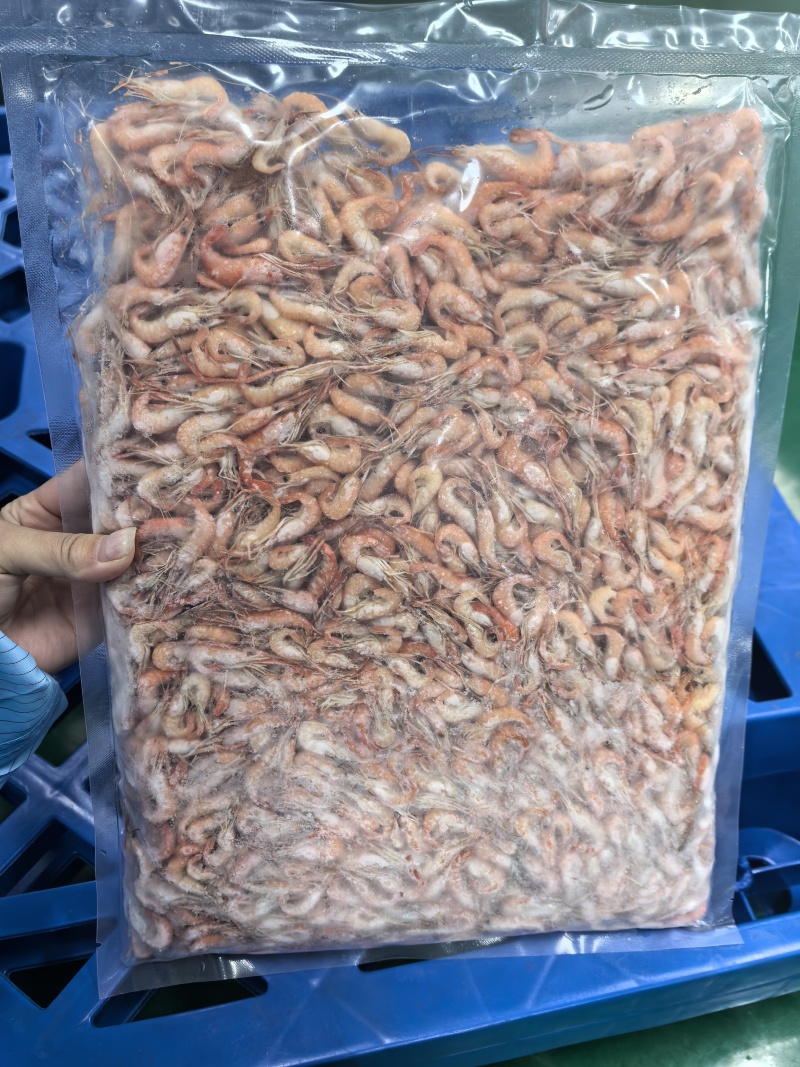 微山湖生态河虾焯水保鲜