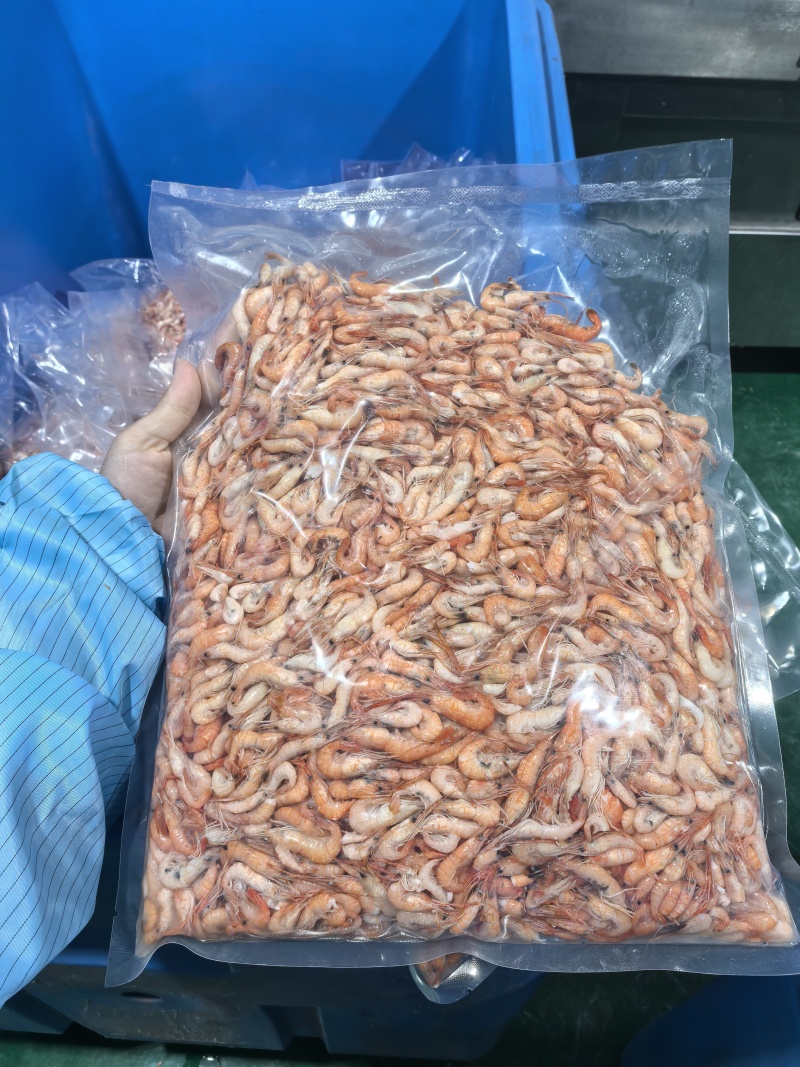 微山湖生态河虾焯水保鲜