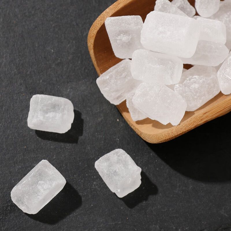 5斤单晶白冰糖云南甘蔗正宗白冰糖中粒1斤商用烹饪冲饮调味