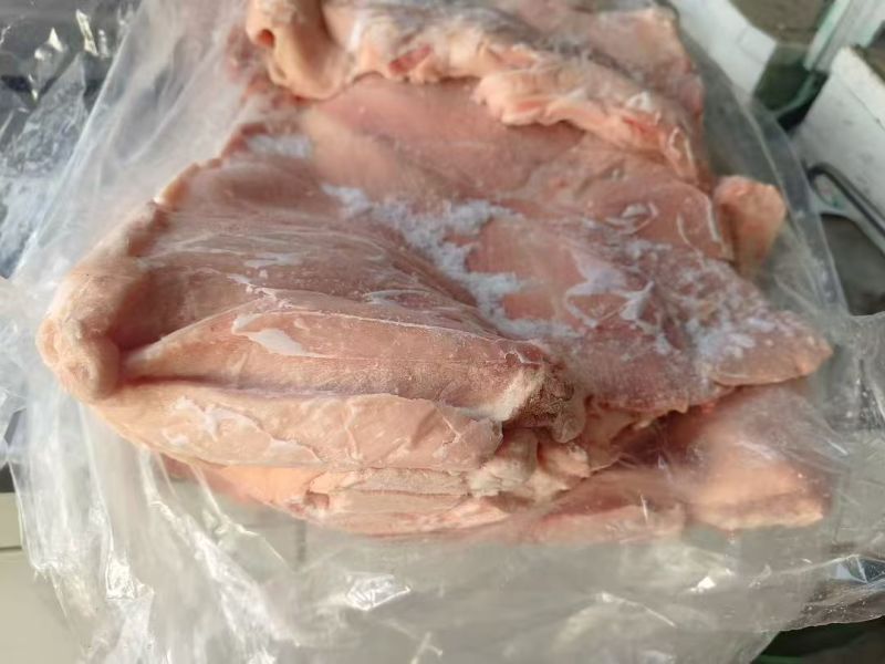 带皮后上肉