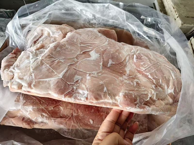 带皮后上肉