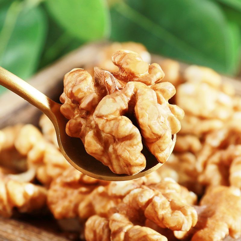【净重】新货新疆纸皮核桃仁烤熟核桃草本味奶香味炒熟核桃仁