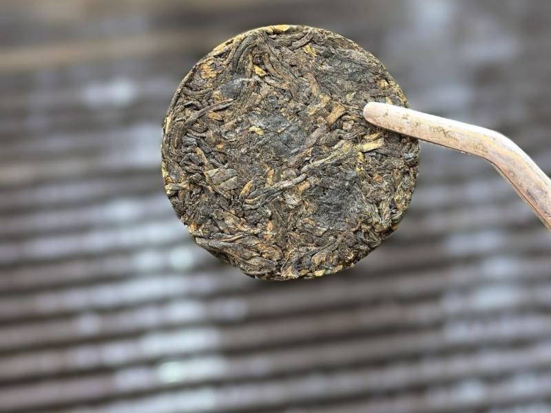 【古法工艺】黄精六堡茶黑茶陈年六堡茶小方片一斤批发价