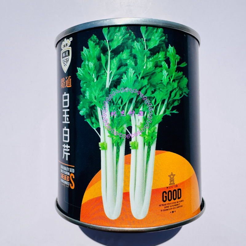 白玉白芹白色芹菜种子蔬菜籽耐热耐寒耐抽苔香味浓优质白芹菜