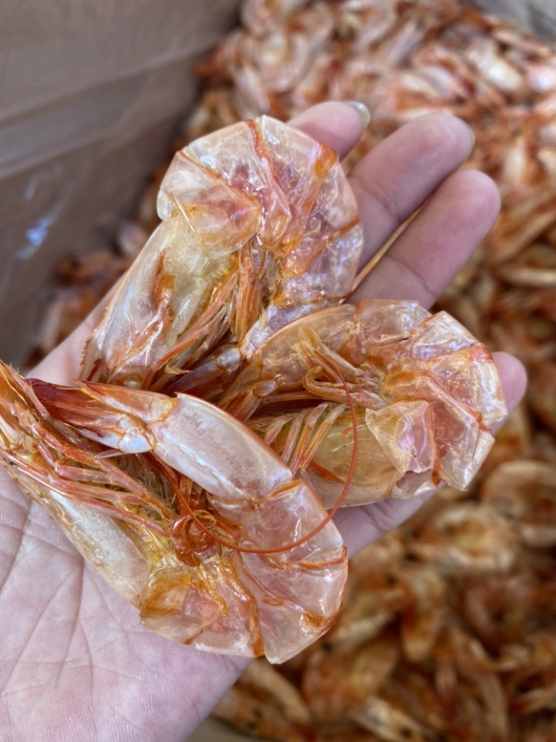 烤虾对虾干皮薄肉厚可定制包装品质保证量大从优
