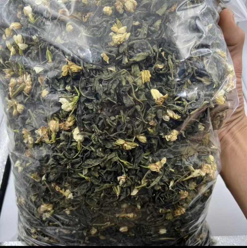 炒花茉莉花茶电商用茶奶茶原料口粮茶茉莉绿茶餐饮