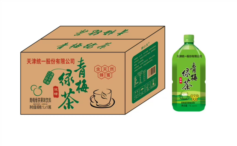 天津统一一升装茶饮品